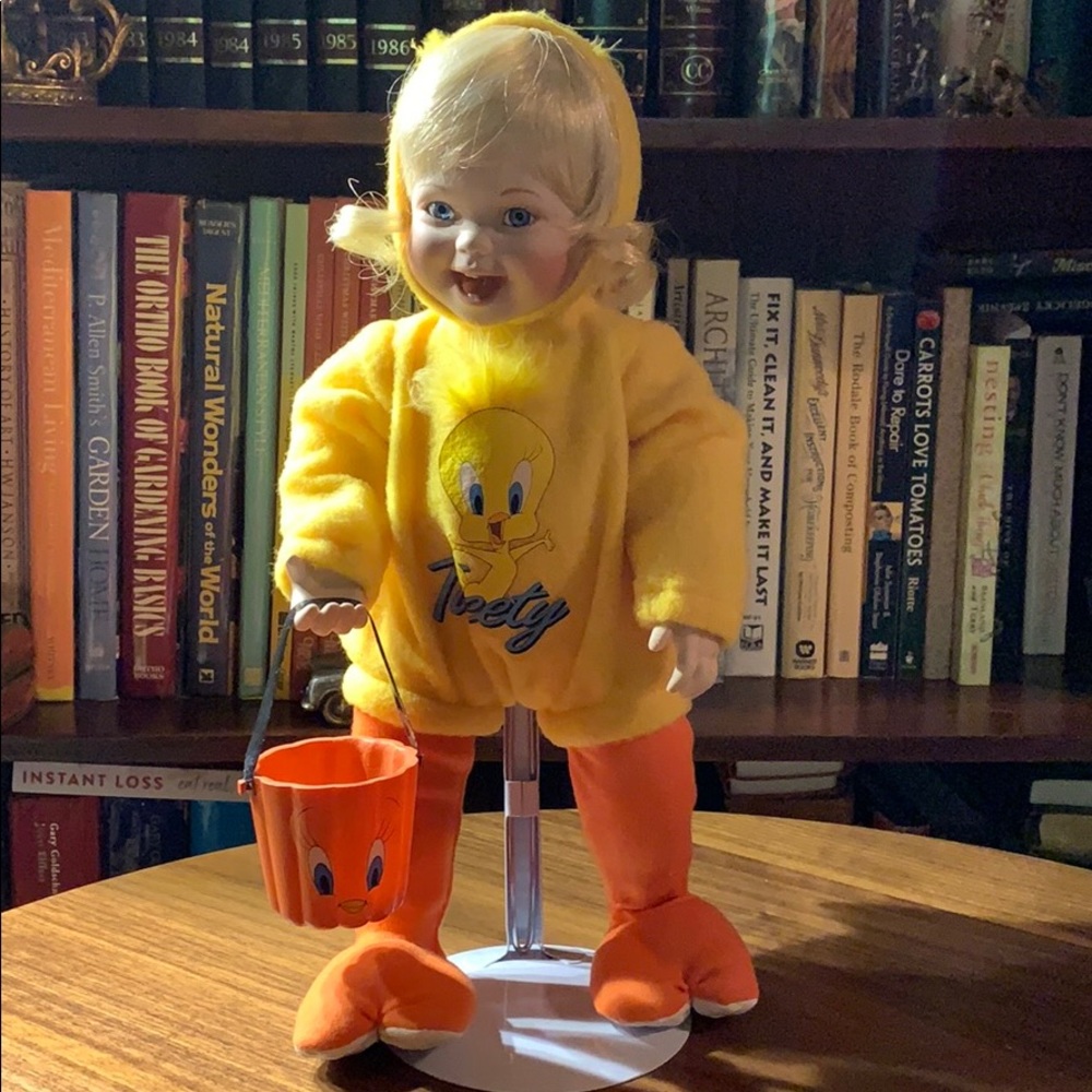 Trick or Tweet porcelain doll by Ashton-Drake